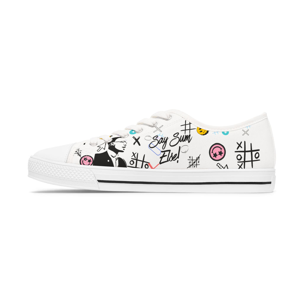 Say Sum Else!  — Malcom X Women’s Canvas Shoes