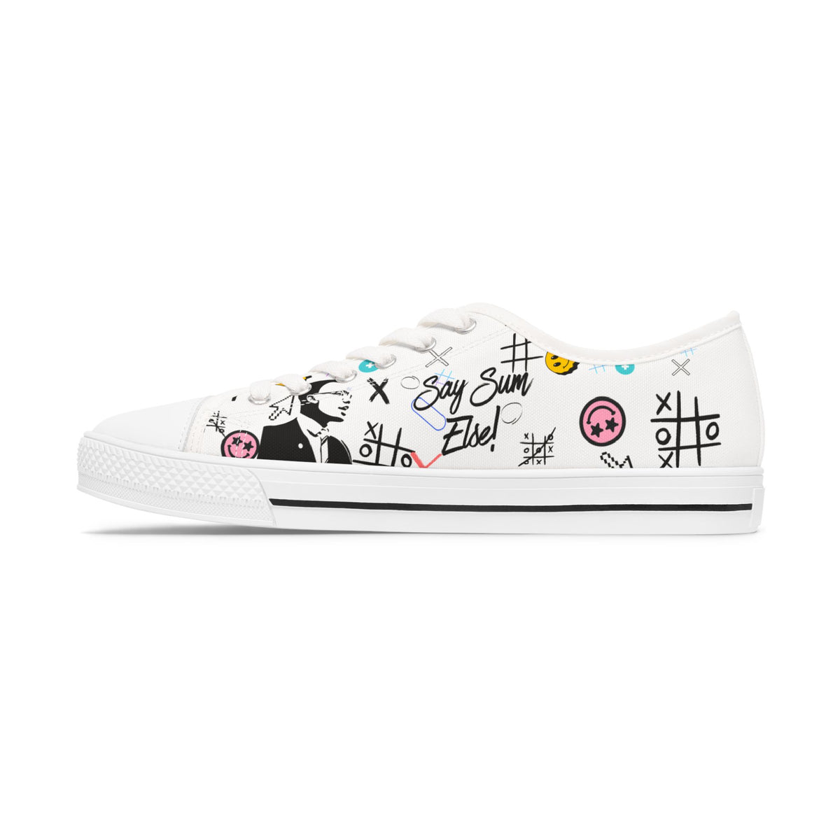 Say Sum Else!  — Malcom X Women’s Canvas Shoes