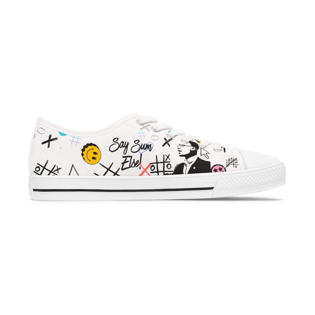Say Sum Else!  — Malcom X Women’s Canvas Shoes