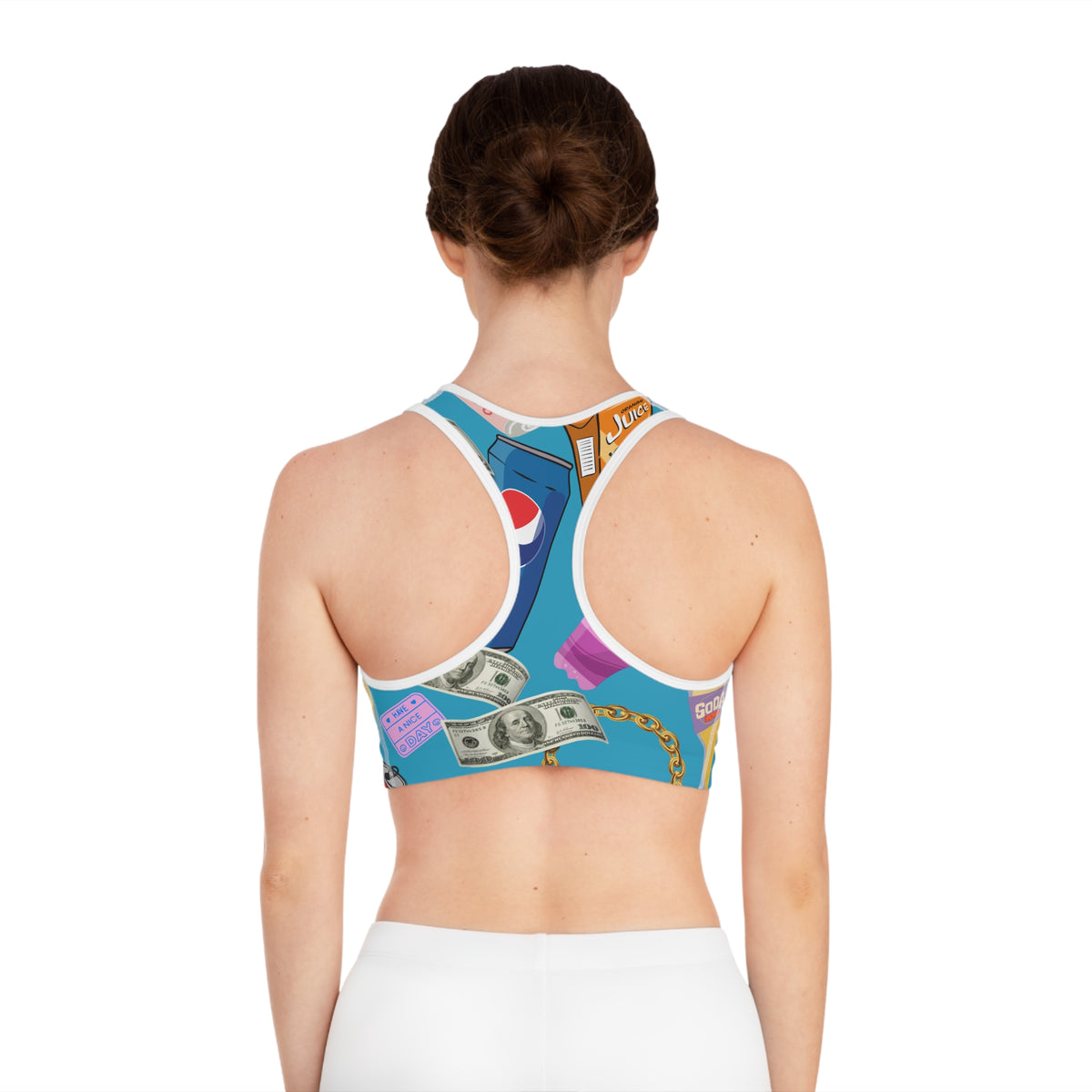 Vrsace Me- Sports Bra for Active Lifestyle, Trendy Workout Gear, Unique Athleisure, Gift for Fitness Lovers, Summer Essentials