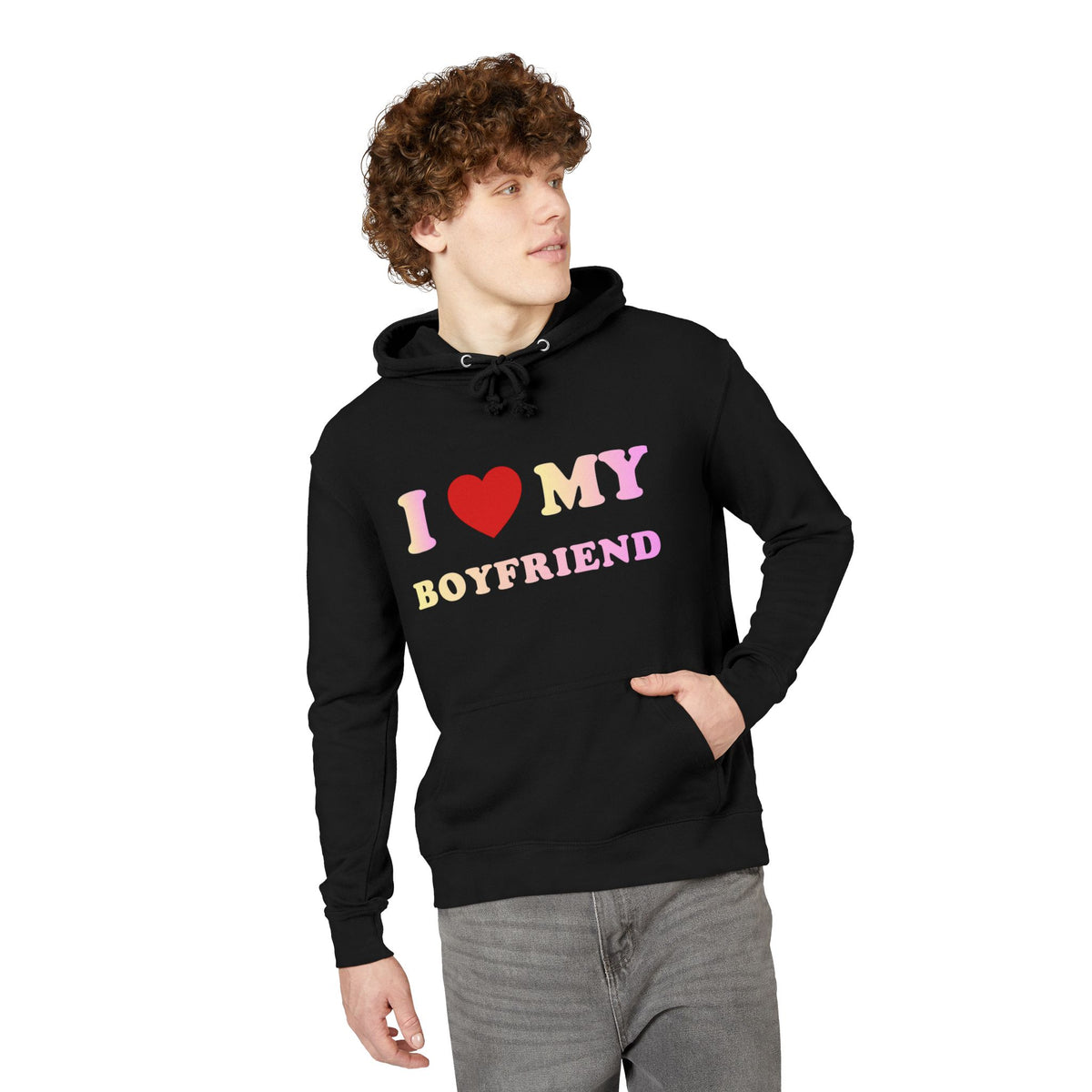 I  My Boyfriend Hoodie — Cute Romantic Pullover for Couples