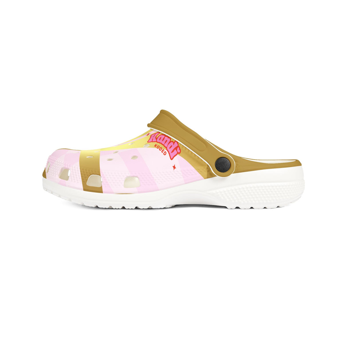 KK Designs- Clogs, Pink Clogs, Fun Patterned Shoes for Kids and Adults, Perfect for Summer, Beach, and Casual Wear