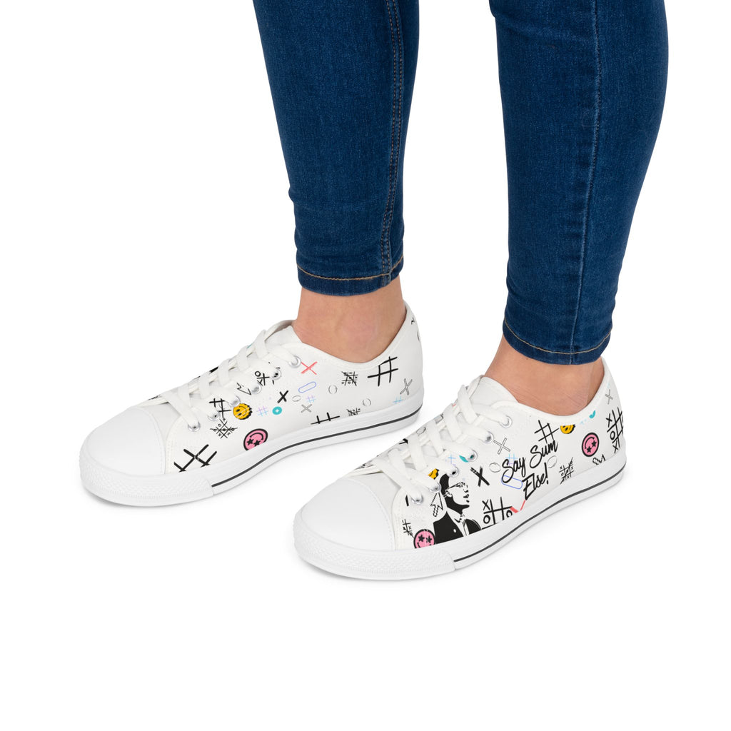 Say Sum Else!  — Malcom X Women’s Canvas Shoes