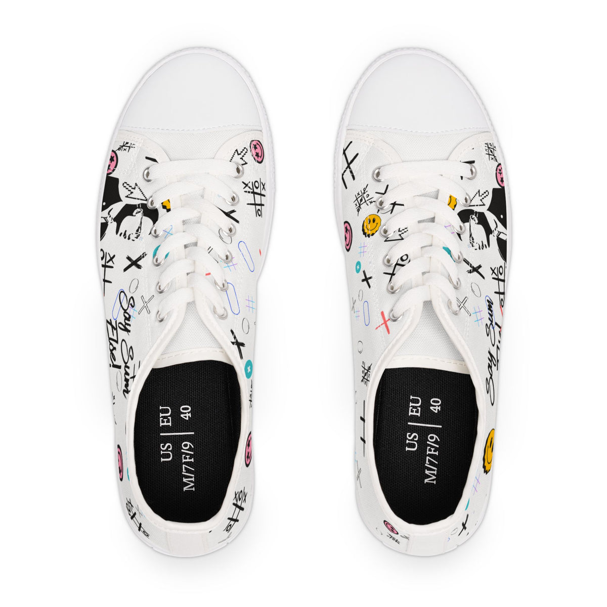 Say Sum Else!  — Malcom X Women’s Canvas Shoes
