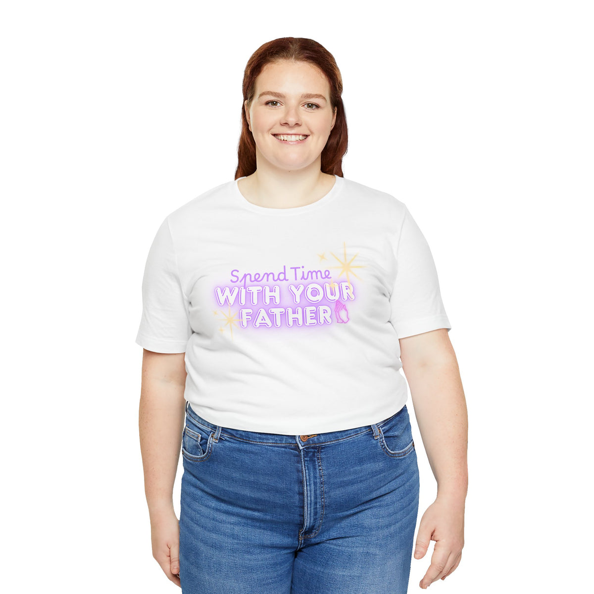 Spend Time With Your Father T-Shirt | Christian Scripture Faith Tee