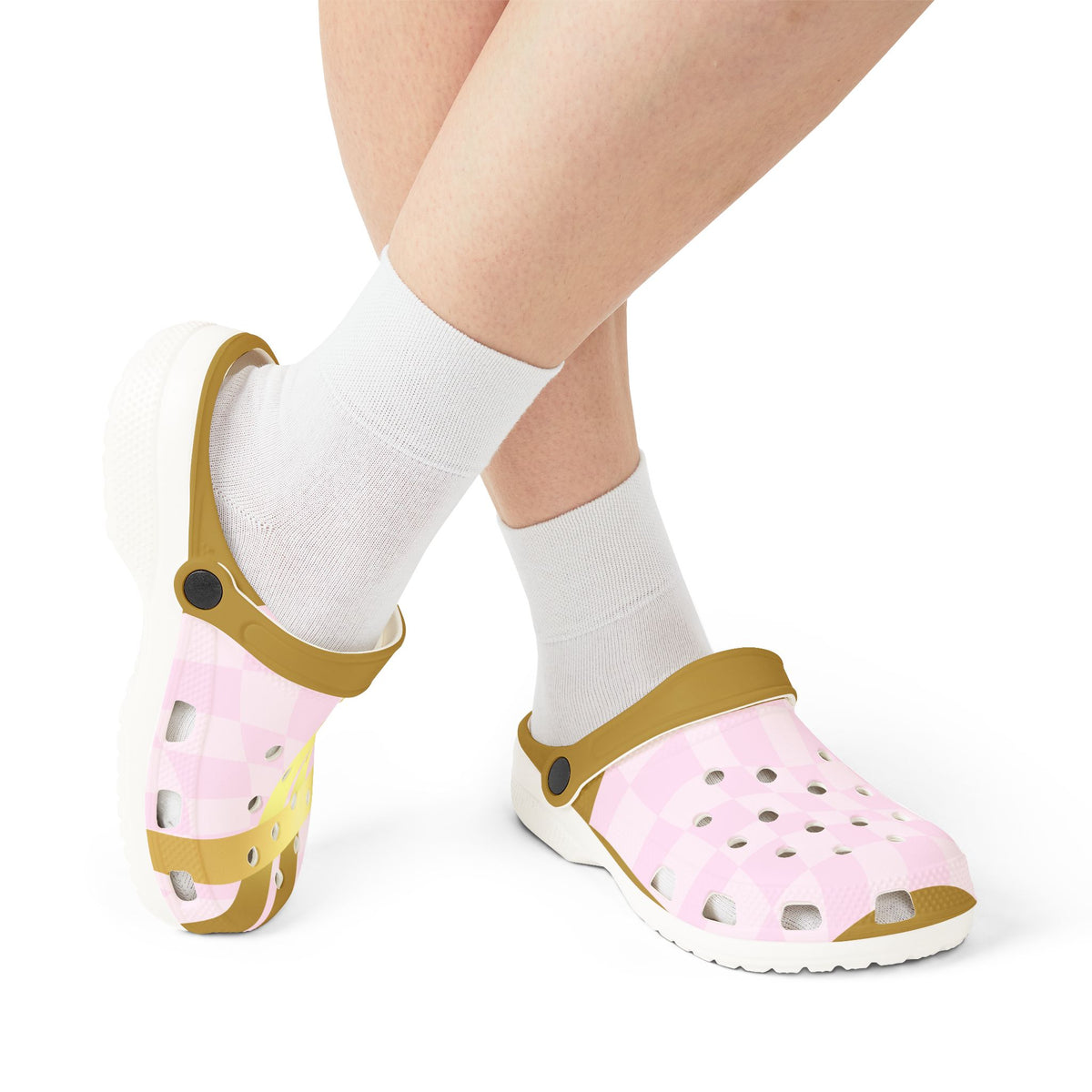 KK Designs- Clogs, Pink Clogs, Fun Patterned Shoes for Kids and Adults, Perfect for Summer, Beach, and Casual Wear